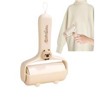 Genérico Rodillo para Pelos De Mascotas,Herramienta Adhesiva para Quitar Pelusas - Rodillo Adhesivo para El Cabello - para Perros Gatos Asientos De Coche Ropa Sillones Muebles Alfombras Sofás Camas