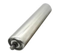 Genérico Rodillo transportador portátil Ligero con Ruedas de Acero Inoxidable de 25 mm para carpintería. Ideal para Sistemas de Transporte y cercas para Gatos/Perros. Lo