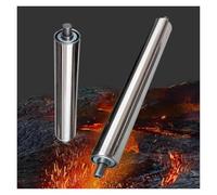 Genérico Rodillo transportador Resistente de 16" - Accesorio de Banda Desmontable Duradero para carpintería, Disponible en Longitudes de 8" a 24", diámetro de 2" y Longitud de 39,4" (1000 mm)