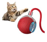 Genérico Rolling Ball Cat Toy, Puzzle Cat Toys Intelligent Sensing Rolling Balls, 5.7x5.7cm Rechargeable Interactive Pet Ball for Bored Cats, Small and Medium Dogs, Indoor Activity