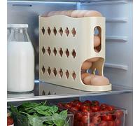 Genérico Rolling Egg Storage For Refrigerator - Refrigerator Egg Holder For Fridge- Refrigerators Eggs Roll Down Organizer,for Home Dorm Office Apartment Kitchen Dining Room