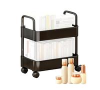 Genérico Rolling Utility Cart - Multi-Tier Mobile Shelving on Wheels
