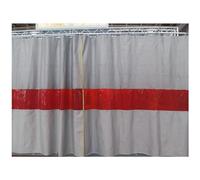 Genérico Rollo de Lona para Soldadura, ignífuga, Impermeable, Resistente al Desgaste, con Revestimiento de Silicona. Cubre Equipos. Cortina de Soldadura ignífuga con Ven