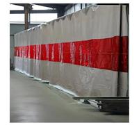 Genérico Rollo de Lona para Soldadura, Resistente al Fuego, Impermeable, ignífuga, Resistente al Desgaste, con Revestimiento de Silicona. Cubre Equipos, Cortina de prote