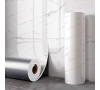 Genérico Rollo De Papel Pintado Autoadhesivo con Efecto Mármol,Papel Pintado Térmico De 2mm De Grosor,Resistente Al Aceite,Impermeable Removible,para Sala De Estar,Baño Encimeras,H1