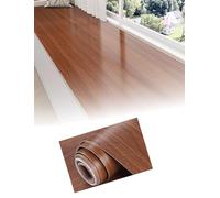Genérico Rollo de Pegatinas de PVC con veta de Madera for Ventana salediza, Protector de alféizar de Ventana, Autoadhesivo, Impermeable, for baño(Color4,30x500cm/12x195in)
