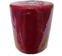 Generico Rollo de Tul de 12,5 cm de Alto x 100 m, Rojo, Bobina