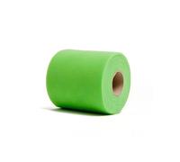 Generico Rollo de Tul de 12,5 cm de Alto x 100 m, Verde Lima, Bobina