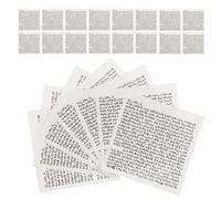 Genérico Rollos de Mezuzá Judíos para Puerta 40 Unidades Pergamino Bíblico Pintado Decoración Tradicional Hebrea para Hogar y Regalos de Janucá Protegidos y Duraderos