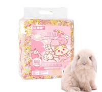 Genérico Ropa De Cama para Hámster - Pelusa De Ropas De Cama De Erizo Natural | Ropaa De Camaa para Chinchilla, De Papel para Conejos, Ropa De Camma para Animales Pequeños