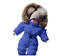 Genérico Ropa De Nieve para NiñAs,Infantil para BebéS Y NiñOs Traje CáLido con Capucha para La Nieve Mono Abrigo Prendas De Vestir Acolchadas Chaquetas Ropa De Nieve