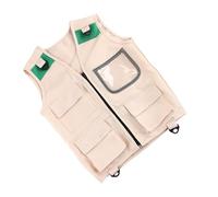 Genérico Ropa De Safari Para | Chaleco De Carga Paleontólogo,Chaleco Safari | Para Senderismo Al Aire Libre, Pesca, Camping, Parques, Jardines Y Exploración Salvaje Al Aire Libre