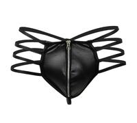 Genérico Ropa interior con Encanto para Hombres Lencería Masculina Cómodo de Tejido Elástico Diseño Moderno y Seductor para Una Irresistible, Le Noir, XXL