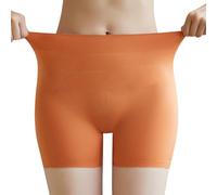 Genérico Ropa Interior De Algodón para MujerBragas Femeninas con Tecnología de de Cadera y Almohadilla de y Sin para una Silueta Redondeada y Natural (Orange, XL)