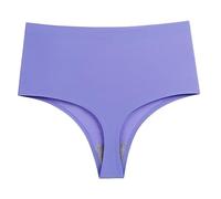 Genérico Ropa Interior de Mujer Bragas Mujer Algodon Talle Alto Barriga Plana Calzones Seamless Underwear Braga Menstrual Compresión Cotton Underwear Women Women's Clothing Braguitas cuecas Púrpura