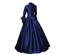 Genérico Ropa Medieval para Damas Vestidos de Princesa del Renacimiento Ropa Barroca Rococó Lolita Vestidos Victorianos de Reina Largos Elegantes Vestido de Fiesta Línea A