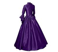 Genérico Ropa Medieval para Damas Vestidos de Princesa del Renacimiento Ropa Barroca Rococó Lolita Vestidos Victorianos de Reina Largos Elegantes Vestido de Fiesta Línea A
