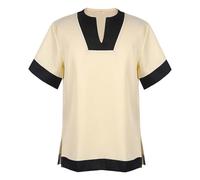 Genérico Ropa Medieval, Ropa de Cosplay, Europa y Estados Unidos, Ropa de Rendimiento, Ropa de Cosplay, Traje, Camiseta (Beige, XL)