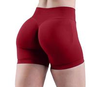 Genérico Ropa Mujer,High Waist No Front Seam Soft Hidden Butt Scrunch Shorts Yoga Workout Gym Shorts Calcetines De Dedos Yoga