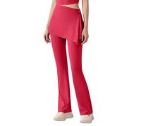 Genérico Ropa Mujer,Leggings Transpirables Desmontables para con Cintura Alta, elásticos, y cómodos, Pantalones de Fitness respetuosos con la para Yoga y Deportes. Mallas Embarazada (Red, XXL)