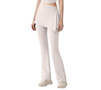 Genérico Ropa Mujer,Leggings Transpirables Desmontables para con Cintura Alta, elásticos, y cómodos, Pantalones de Fitness respetuosos con la para Yoga y Deportes. Mallas Embarazada (Light Ashy, XL)