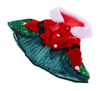 Genérico Ropa para Perros Y Suministros De Brillo Falda Navidad Divertidas Celebraciones Disfraz De Lentejuelas Gatito Cálido Navidad Mascota Perro Gatos Ropa Linda Cachorro Trajes De Gato