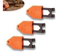 Genérico Rope Anchor Hook with One-Handed Fixing Power - Heavy Duty Carpentry Tools & Accessories for Secure Anchoring, Adjustable, Durable for DIY Projects, Outdoor & Home Use (3pcs)