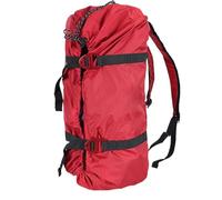 Genérico Rope Bag, Professional Rock Rope Bucket, Lightweight Hiking Gear, Reusable Arborist Equipment, Ideal for Mountaineering, Camping, Hiking, Outdoor Adventures, (Black/Red/Orange)