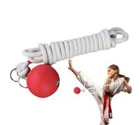 Genérico Rope Dart Hammer - Rubber Throw Training Tool for Martial Arts Practice, Soft Equipment with User-Friendly Design, Chinese Traditional Trainer for Muscle Building, Coordination, Fitness