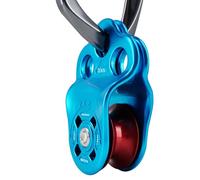 Genérico Rope Pulley - 30KN Heavy-Duty System Ascender | Rope Rescue Equipment for Rappelling Rescue Rigging Slackline Tree Climbing, Backyard Outdoor Safety Use, 9.4x6.8x3.5cm