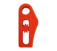 Genérico Rope Tightener Tool, Paracord Rope Roller, 3.23x1.42in Multifunctional Camping Accessory, Tent & Tarp Adjuster, Authentic Hiking Gear for Backpacking Outdoor Adventures