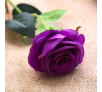 Genérico Rosa ETERNA Morada Sintetica. Regalos, cumpleaños, Aniversarios, Decoracion. Flor Morada Malva de la mas Rosas moradas eternas sisteticas. Regalo Original. Hecho en España.