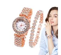 Genérico Rose Gold Watches For Women, Stylish Luxurious Wrist Watches For Men, Decoration Timing Tool For Dormitory, Dating, Home, Hotel, Traveling