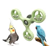 Genérico Rotating Bird Toys - Colorful 3D Printed Windmill, Interactive ABS Cage Spinner, Parrot Enrichment Activity Chew | For Parakeets Conures Cockatiels Lovebirds Macaws