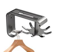 Generico Rotating Kitchen Utility Hooks, Adhesive Space Saving Hook, 10 x 12,5 x 4 cm Adorable Wall Mount Hanger, utensilio Holder, No Drill Stick Hook for Kitchen, White