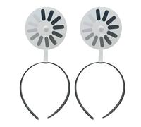 Genérico Rotating Loading Hairpin - Fun Black Headband For Women | Trendy Hair Accessory | Perfect For Daily Use Work Events Girls Music Festivals Parties Holiday Makeup And Live Presentations