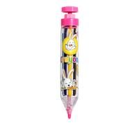Genérico Rotating Press Crayons - Safe Art Pencils | Anti-Slip Rotating Crayons For Children, Boys & Girls, Ideal For Artists, Travel, Class, Home, School, Indoor Creative Drawing And Coloring
