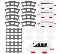 Genérico Rotating Sushi Toy - 7.5 Inch Electric Revolving Sushi Toy Rail Train Set | Electric Train Set - Build Conveyor Belt Trains with Moving Śushi Pieces Fun Learning Play at Home or Travel