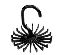 Genérico Rotating Tie Rack - PP Material, 20 Hooks Scarves Hanger For Closet, 360° Swivel Belt Organizer | Twirling Space Saving Closet Storage Rack For Ties Scarves Belts Wardrobe Organization