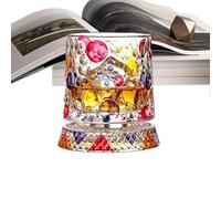 Genérico Rotating Whiskey Glass - Crystal Drinking Cup | 360° Soccer Design