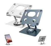 Genérico Rotiva Rotating Stand for Laptop,Adjustable Laptop Stands,Rotiva Rotating Stand for Laptops with 360 Rotatings Base, Ergonimic Foldable Laptops Riser, for Office,Home,Travel (Mix)