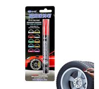 Genérico Rotulador De Pintura Para Neumáticos - Marcador Impermeable Para Coche | Lápiz De Pintura Parx Llantas | Pixntura Parxa Letras De Neumáticos, Personalización De Ruedas Y Detallado Automotriz