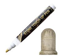 Genérico Rotulador Lápida - Marcador Dorado Restauración Epitafio | Bolígrafo Pintura Rupestre | Impermeable Secado Rápido Base, Permanente Para Granito Sepulcros Cementerio Mármol (16cm)