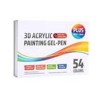 Genérico Rotuladores de Gel para Colorear | Marcadores de Dibujo Retráctiles para Tela con Punta de 1.0mm | Juego de Rotuladores de Gel para | para Hogar Escuela Manualidades Bocetos Escritura Dibujo