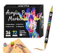 Generico Rotuladores dobles de punta fina | Simple To Carry Halloween Art Markers Sketching Painting Pens For Adult Kids Drawing Sketching Supplies