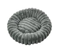 Genérico Round Pet Soothing Bed - Soft Plush Calming Donut Mat | Washable