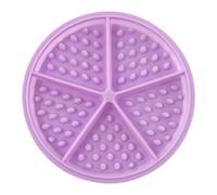 Genérico Round Waffle Silicone Mold - 17.5x17.5x1cm Non-stick Baking Tray Mould | Easy Maintenance Chocolate Maker, Non-stick Baking Tray Mould, Waffle Maker Silicone Mold For Waffles