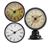 Genérico Round Wall Clock | 3 Pieces Large Silent Easy To Read - Kitchen Round Clocks - 1.18 Inches Dormitory Hotel Restaurant Businesses Rental Living Room Kitchen