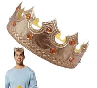 Genérico Royal King - Cloth Non-Woven Fabric 55x5.3cm | Kids Birthday Party, Costume Photography Prop | Cosplay, Role Play, Stage Performance, Themed Party Accessory Use