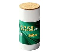 Genérico Rub On Ski Wax - Sticky Base Free Ride, 75g All Temp Block, Speed Boost Formula, Universal Protection, Portable Bar, Accessory For Snowboard Alpine Cross Country Winter Usage